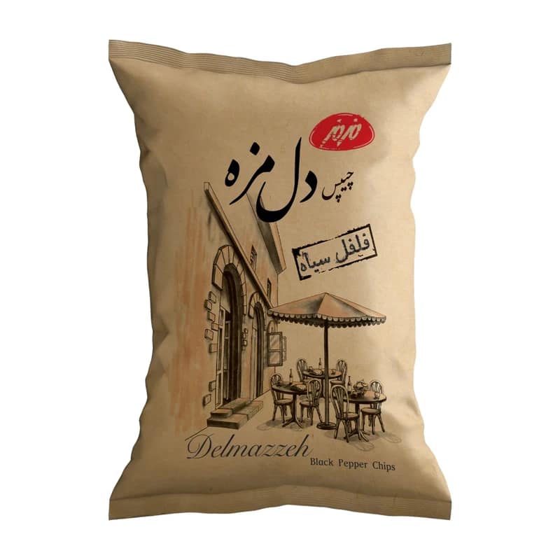 MazMaz „Del Mazeh“ Chips mit schwarzem Pfeffer – 180 g